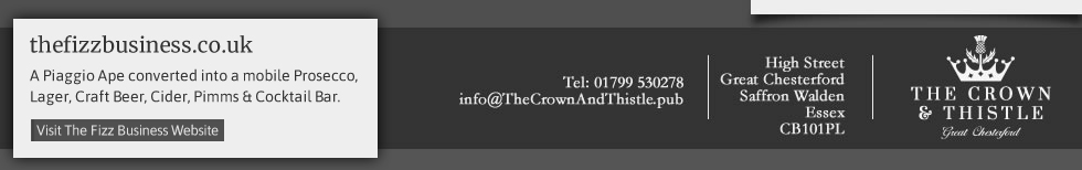  Thanks for visiting The Crown and Thistle